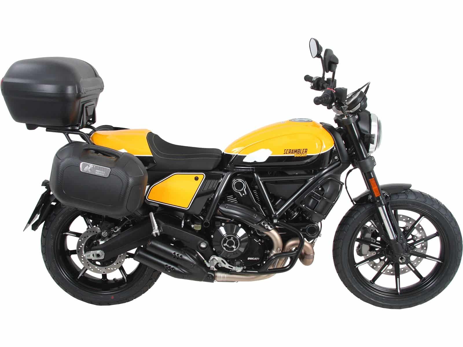 C-Bow side carrier black for Ducati Scrambler 800 (19-22) Hepco & Becker
