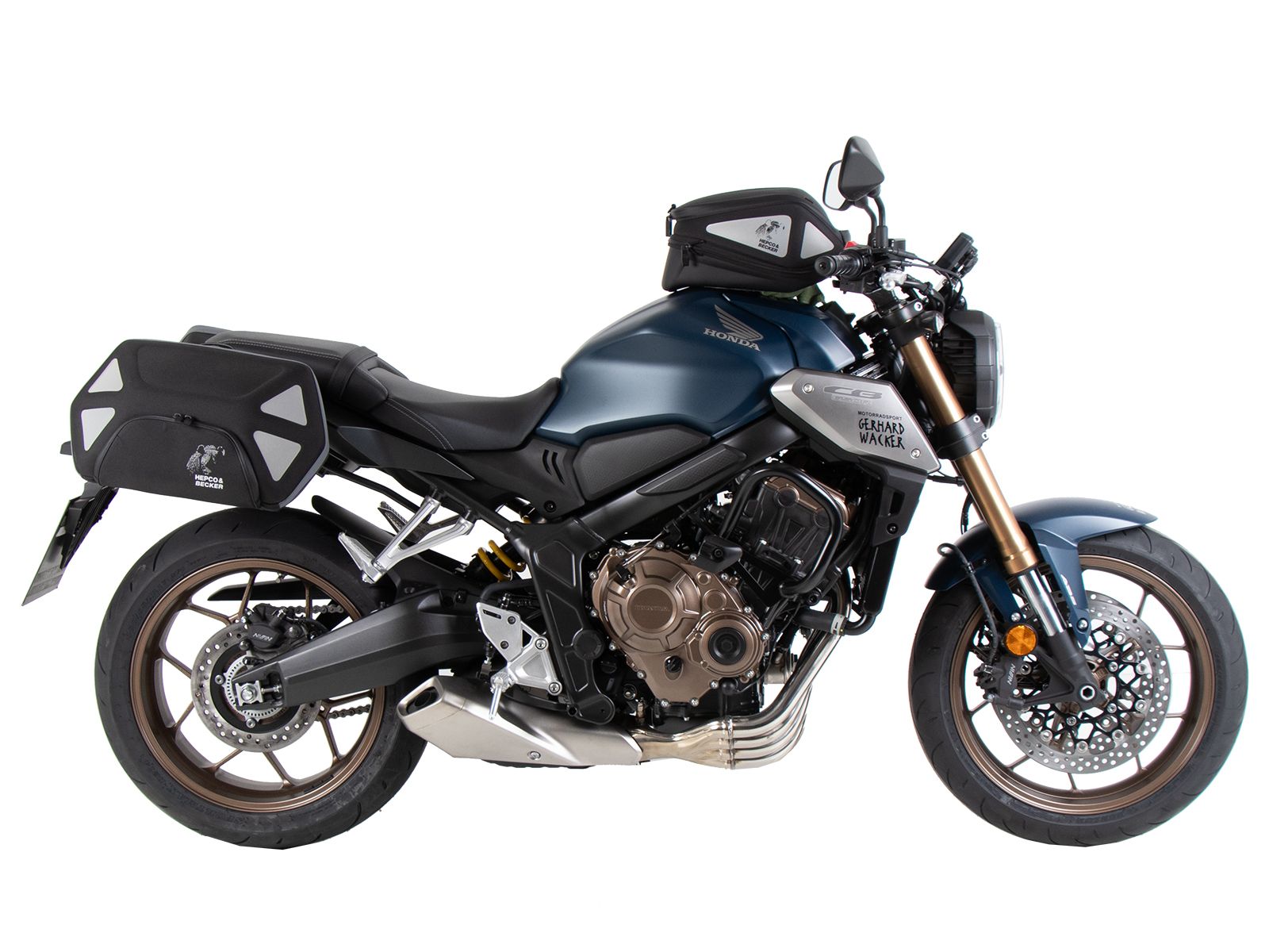 C-Bow side carrier black Honda CB 650 R (21-23) Hepco & Becker