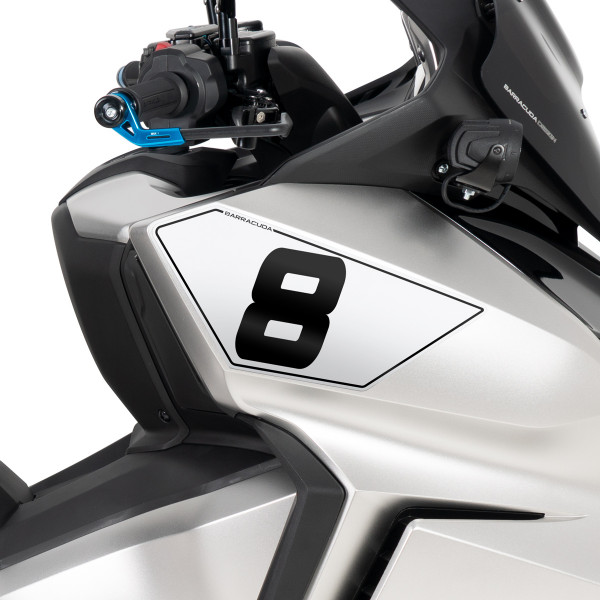 Number plate for Honda Forza 750 (21-) - Barracuda
