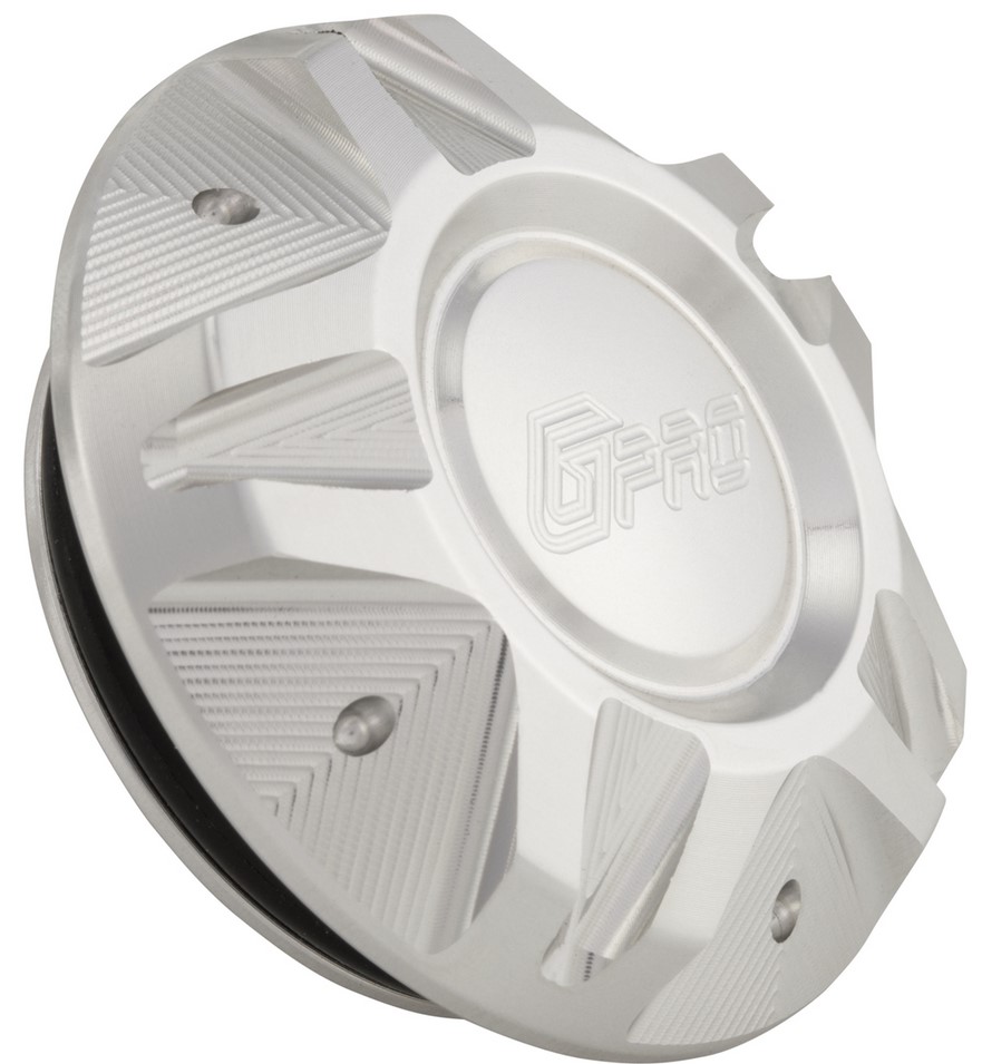 Dust cap rim front MK I for Vespa, silver