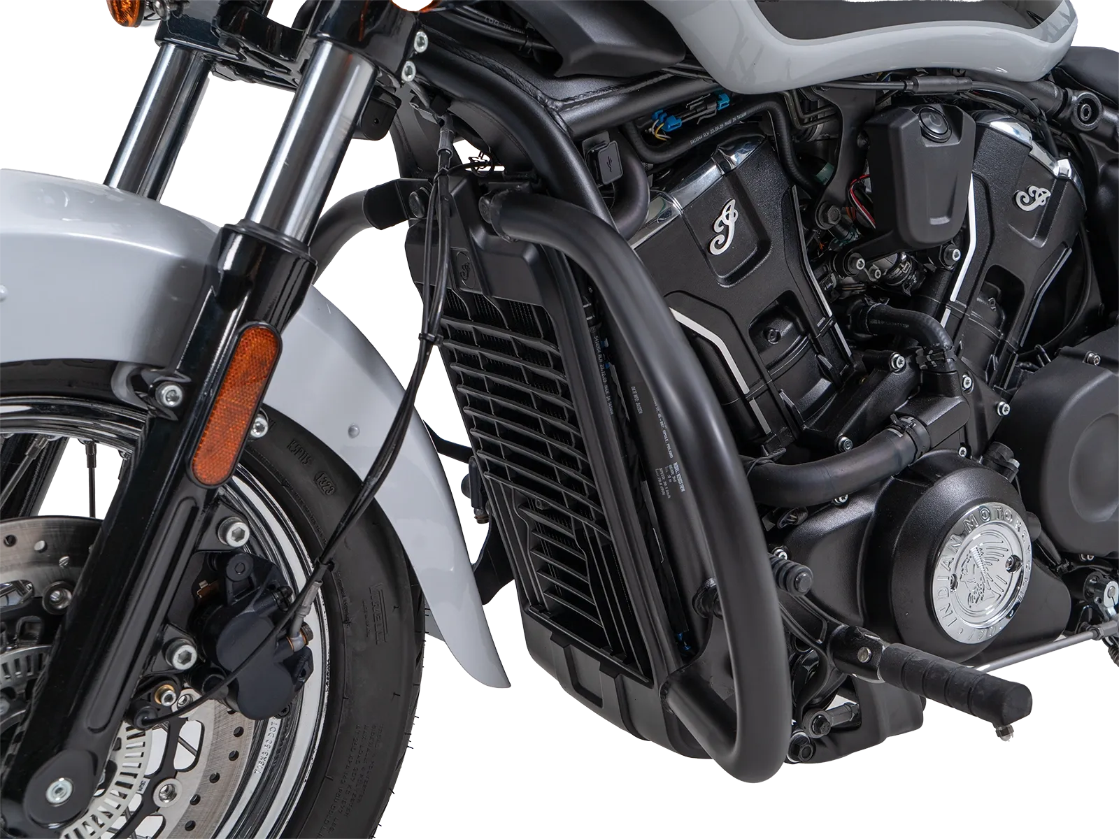 Engine guard black for Indian Scout Classic 1250 (25-) Hepco & Becker