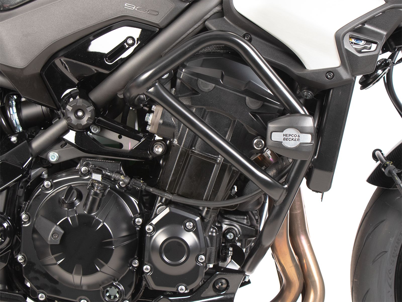 Engine guard incl. protection pad for Kawasaki Z 900 /SE (25- ) Hepco & Becker