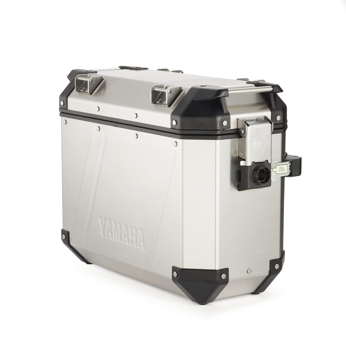 Adventure aluminum side case silver left for Yamaha Tenere 700 (19-) Original