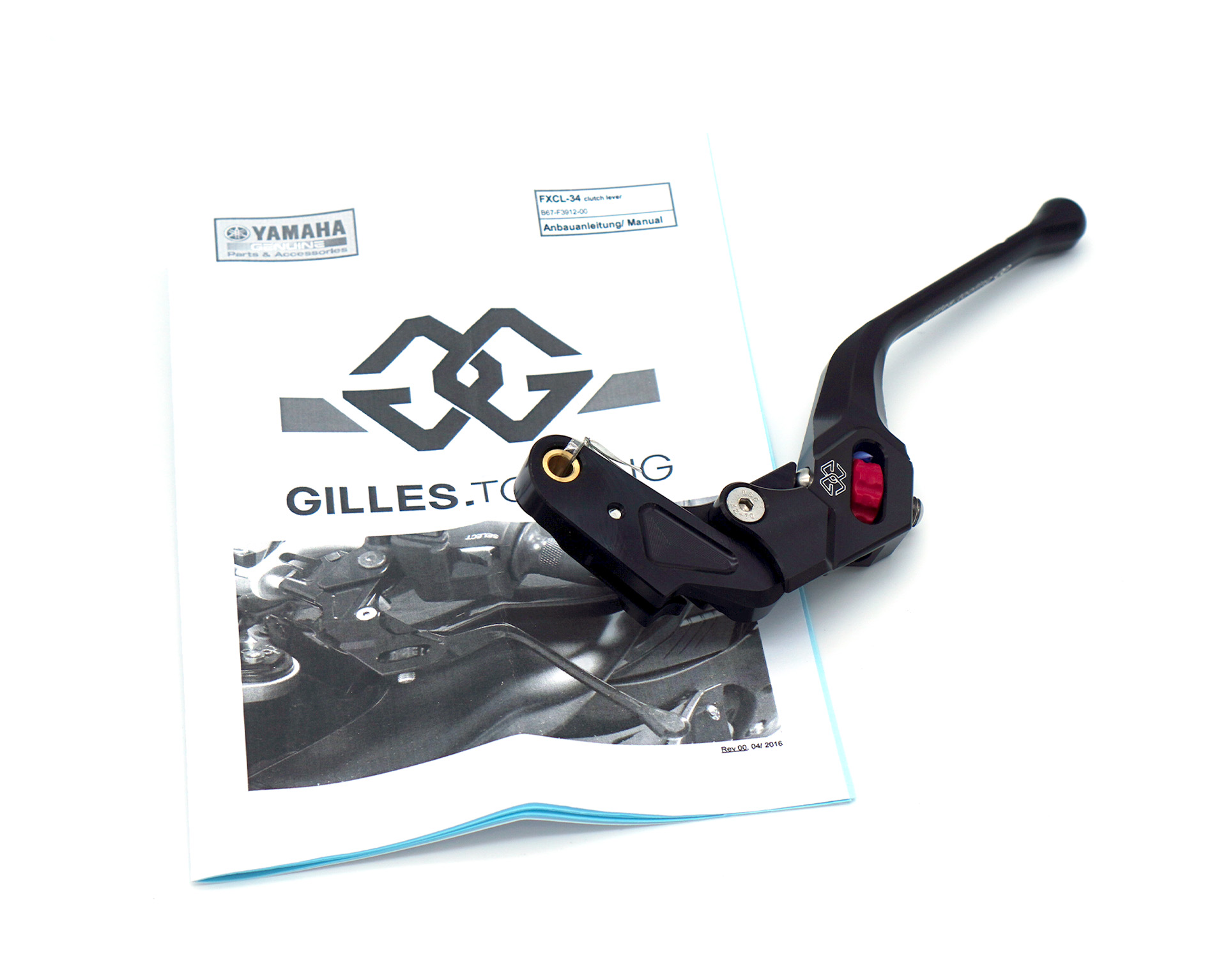 Billet brake lever for MT-07 / MT-10 / Ténéré Original Yamaha