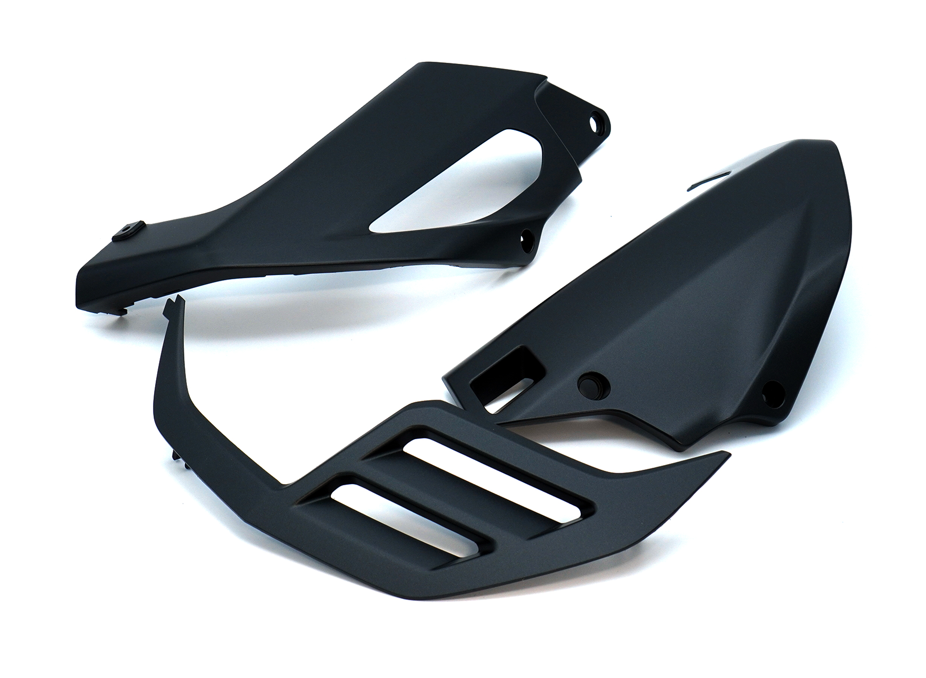 Bow spoiler black for Honda CB650R (Bj.19-)