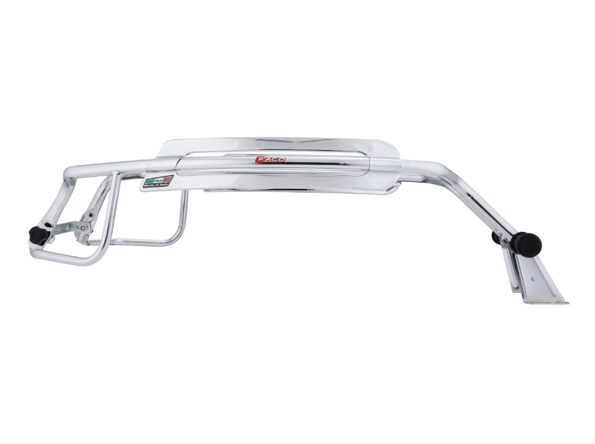 Crash bar side hood for Vespa PX 80-200cc, chrome