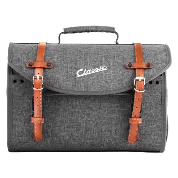 Bag "Classic" for Vespa - gray, nylon