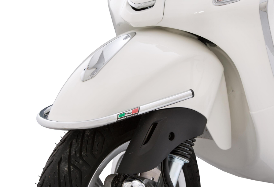 Front bumper fender for Vespa LX/LXV/S/Primavera/Sprint/Elettrica 50-150ccm, chrome