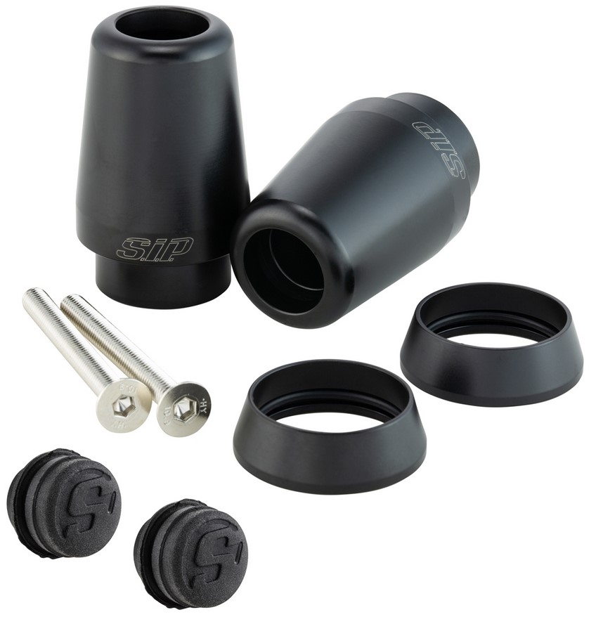 Handlebar end weights for Vespa GTS/GTS Super/GTV/GT 60/GT/GT L 125-300ccm, right/left, black