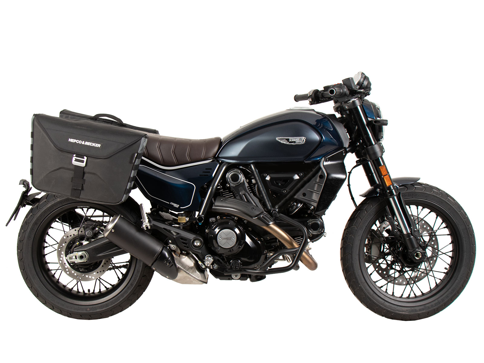 C-Bow side carrier black for Ducati Scrambler 800 Nightshift /Full Throttle (23-) Hepco & Becker