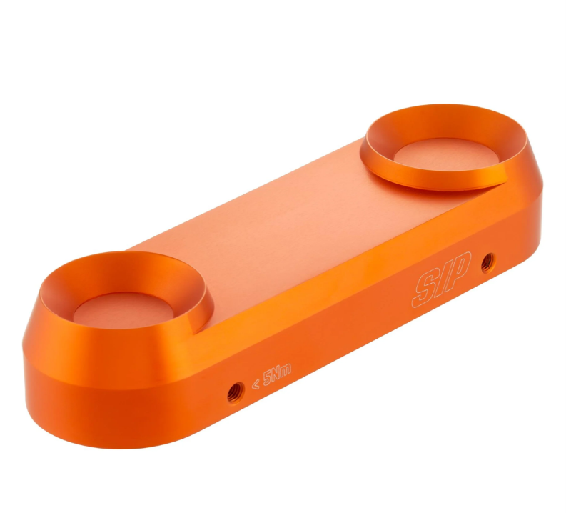 Swingarm cover for Vespa, orange matt