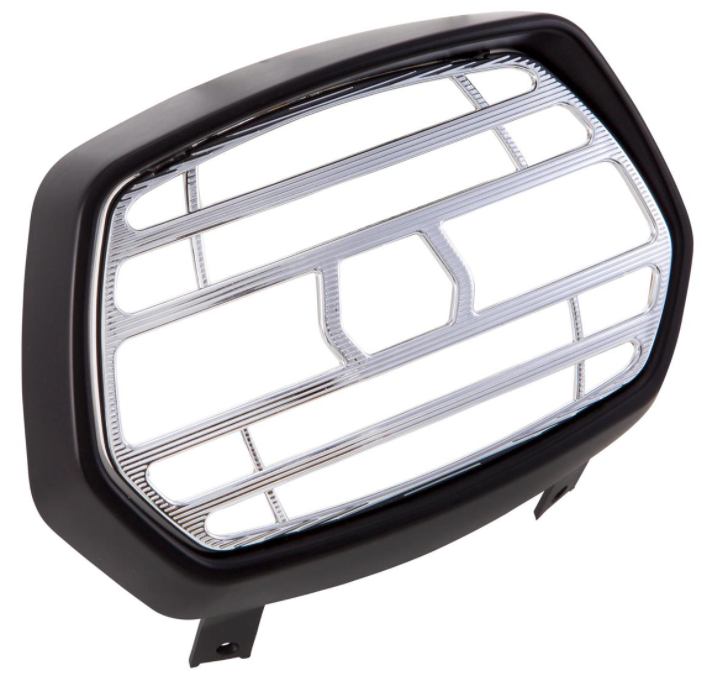 Lamp grid black matt for Vespa Sprint 50-150cc 2T/4T, grid - chrome