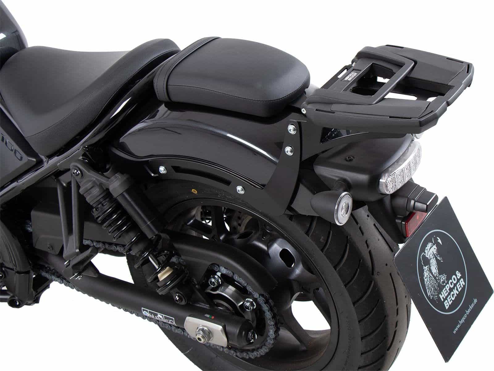 Easyrack top case carrier black for Honda CMX 1100 Rebel /DCT (21-24) Hepco & Becker