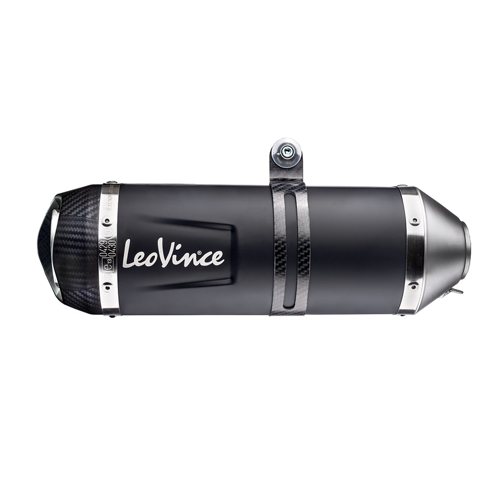 LeoVince complete system LV One Evo for Kawasaki Ninja /Versys /Z 650 , black, E-approval