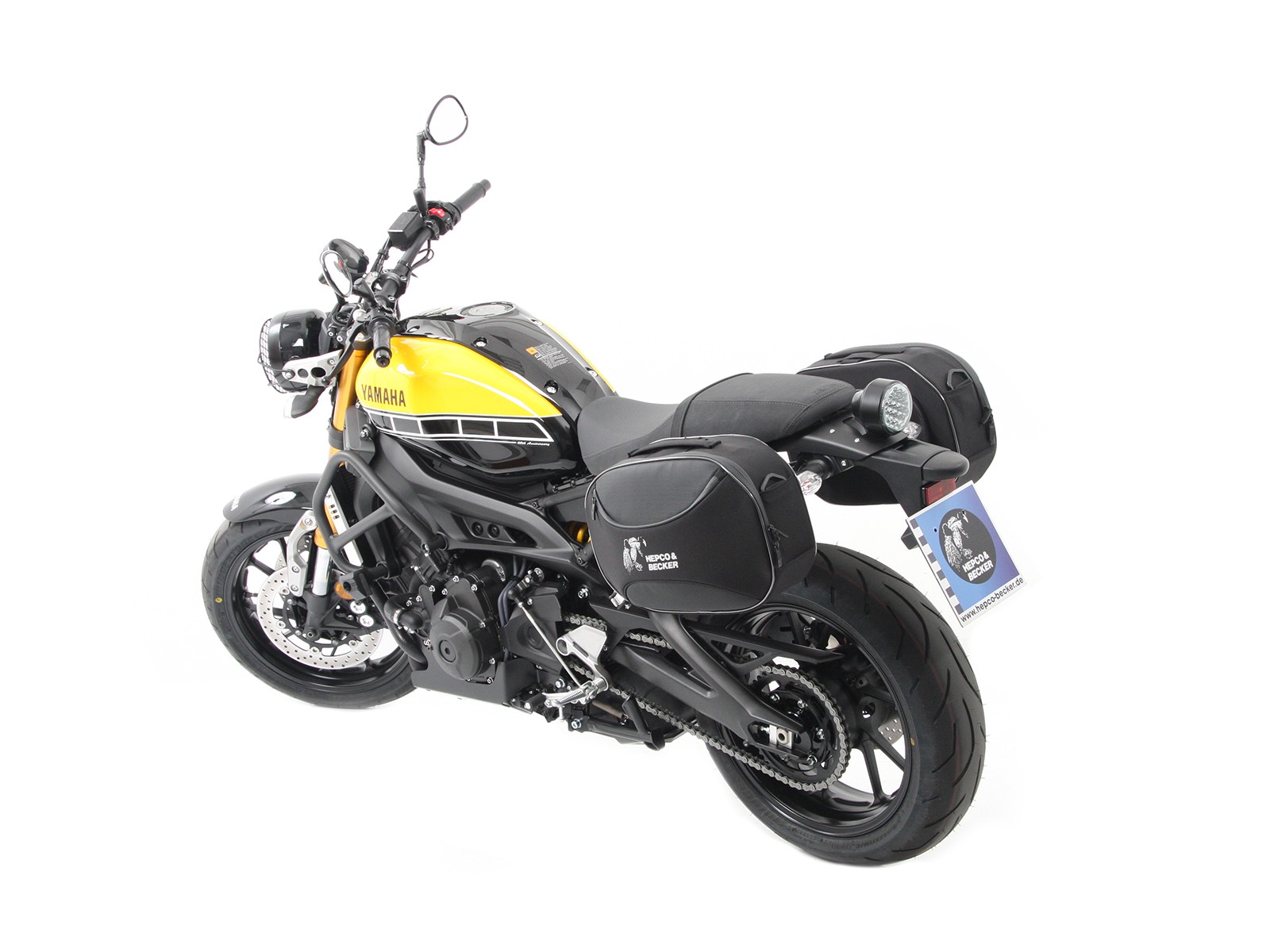 C-Bow side carrier black for Yamaha XSR 900 (Bj.16-) Hepco & Becker
