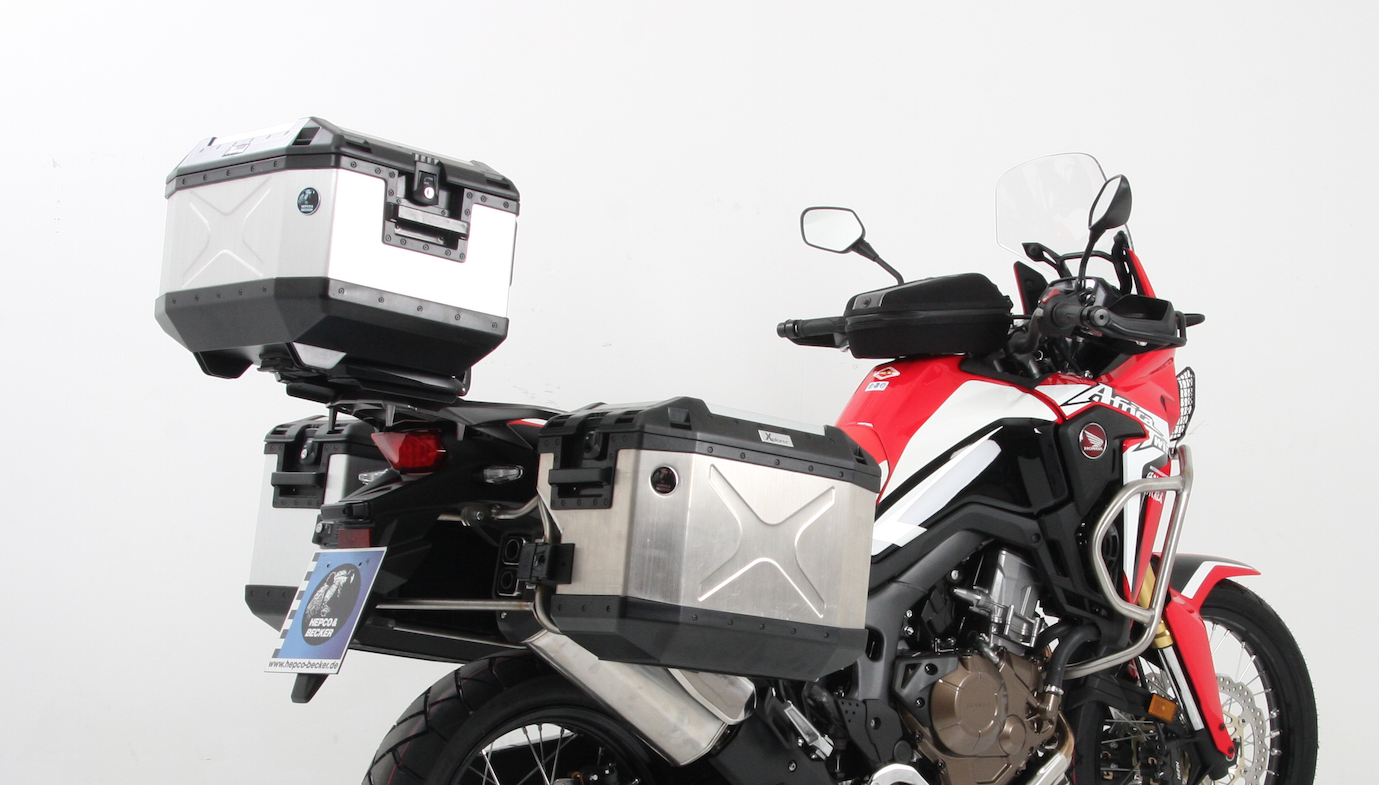 Alurack top case carrier for original luggage rack for Honda CRF 1000 Africa Twin (Bj.16-17)