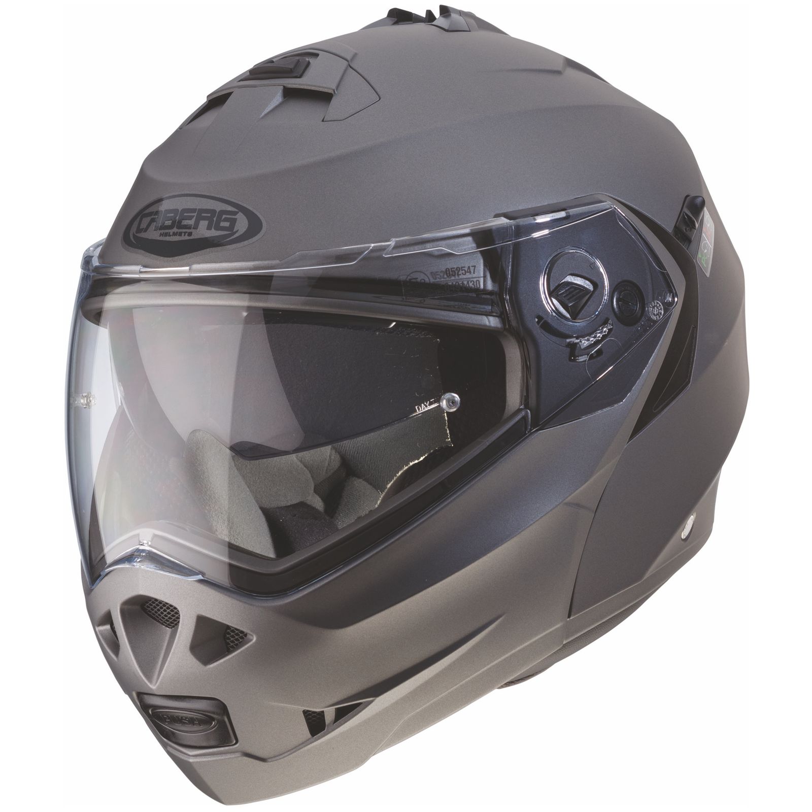 Caberg Helmet Duke II, matte-gun metallic