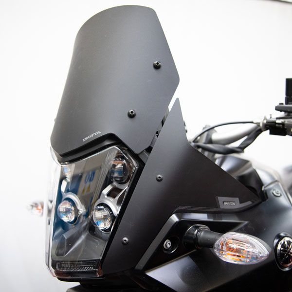 Side wind deflectors matt for Yamaha Ténéré 700 (19-24)