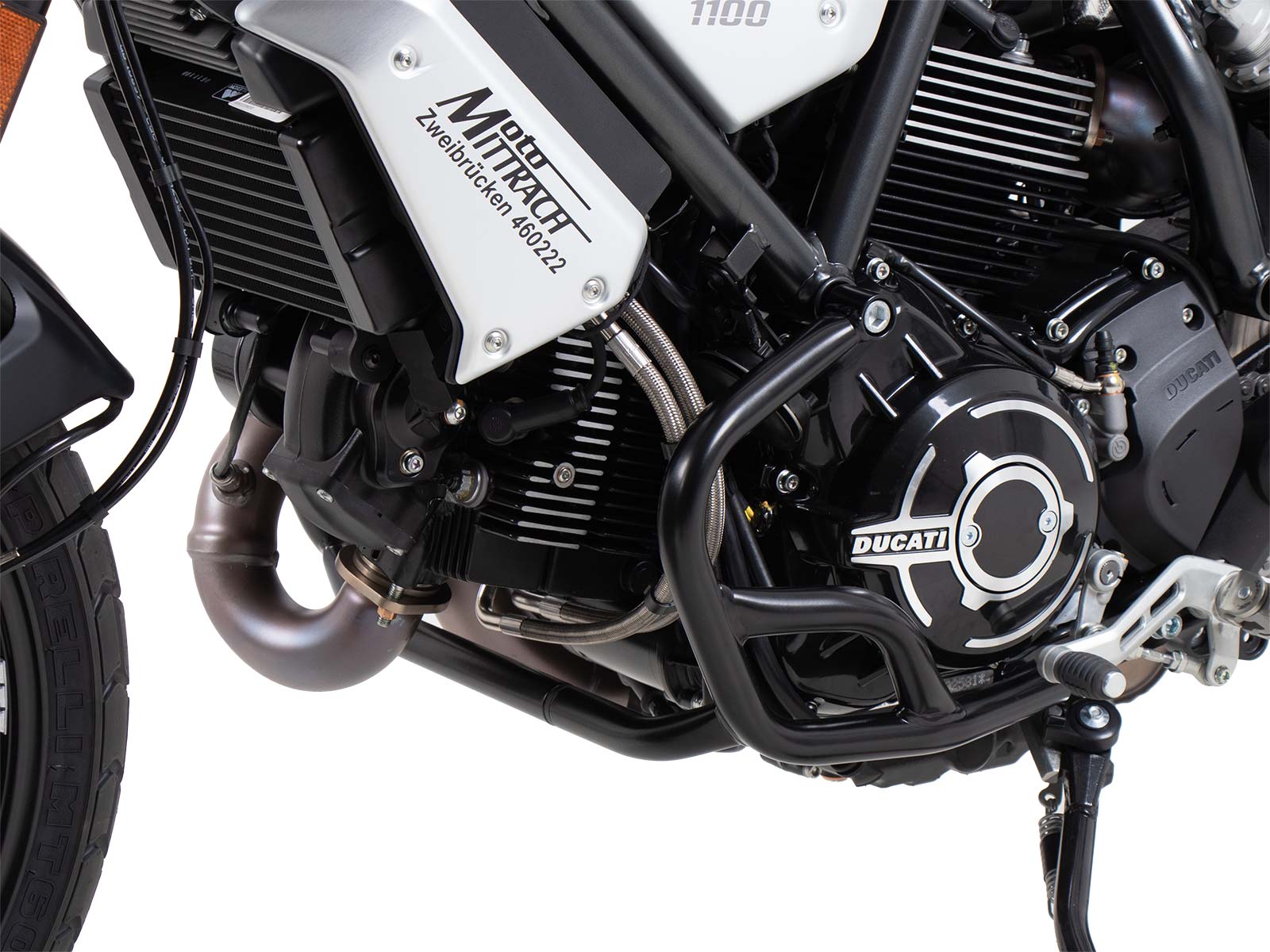Engine guard black for Ducati Scrambler 1100 Dark Pro /Pro /Sport Pro (21-24)