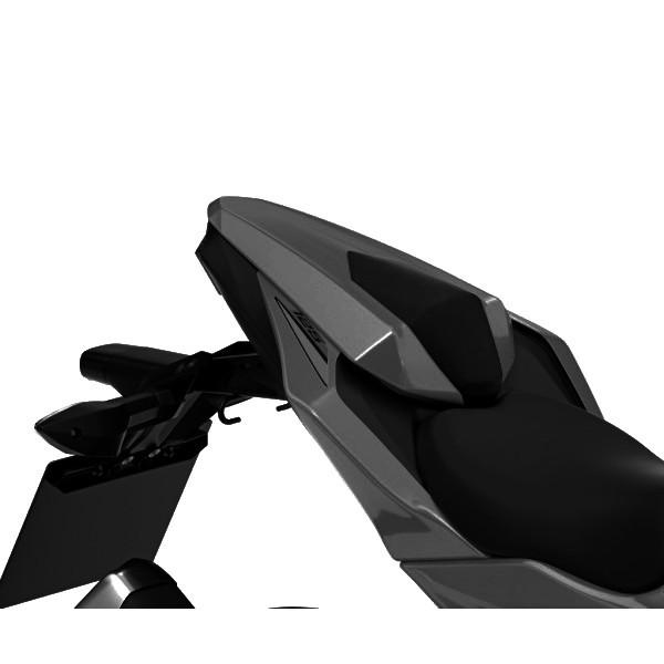 Passenger seat cover "660 Metallic Spark Black" for Kawasaki Ninja /Z 125