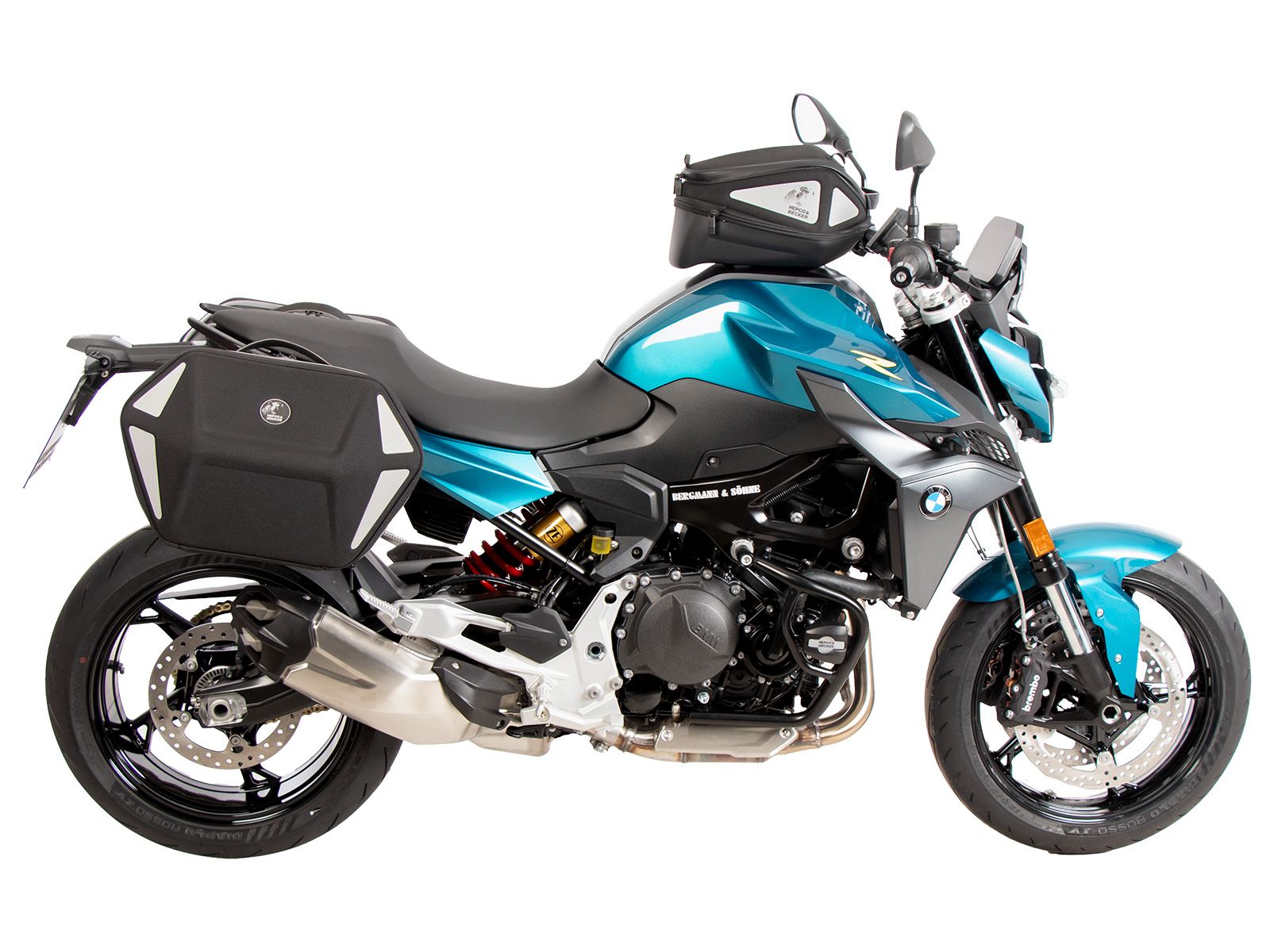 C-Bow side carrier black for BMW F 900 R (25-) Hepco & Becker