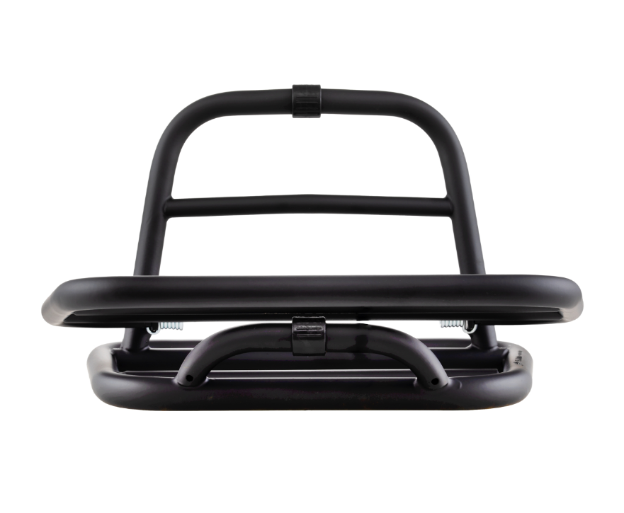 Rear luggage rack for Vespa 946 3V i.e. 125cc, folding, black matt