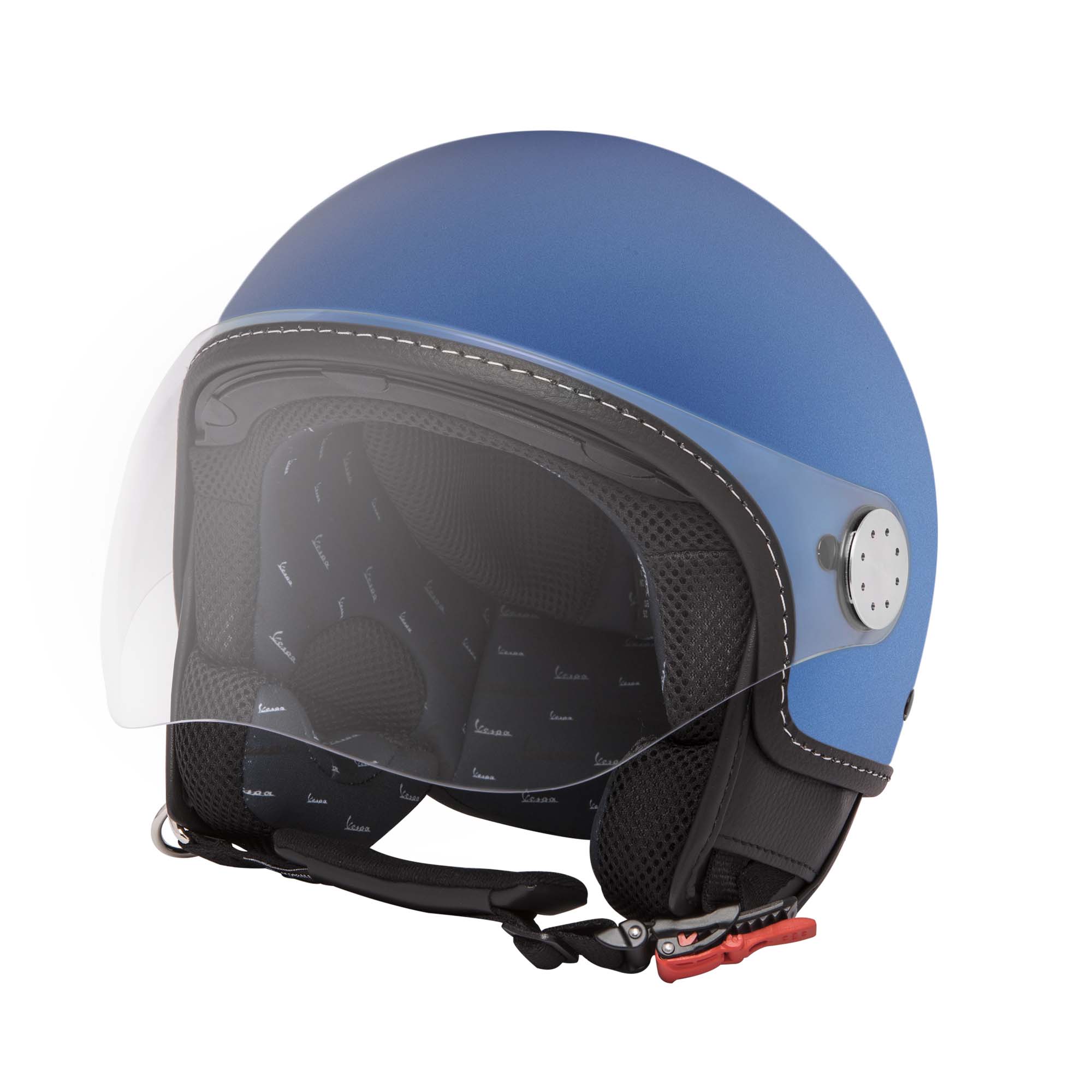 Vespa Jet Helmet Visor 3.0 Blue Vivace