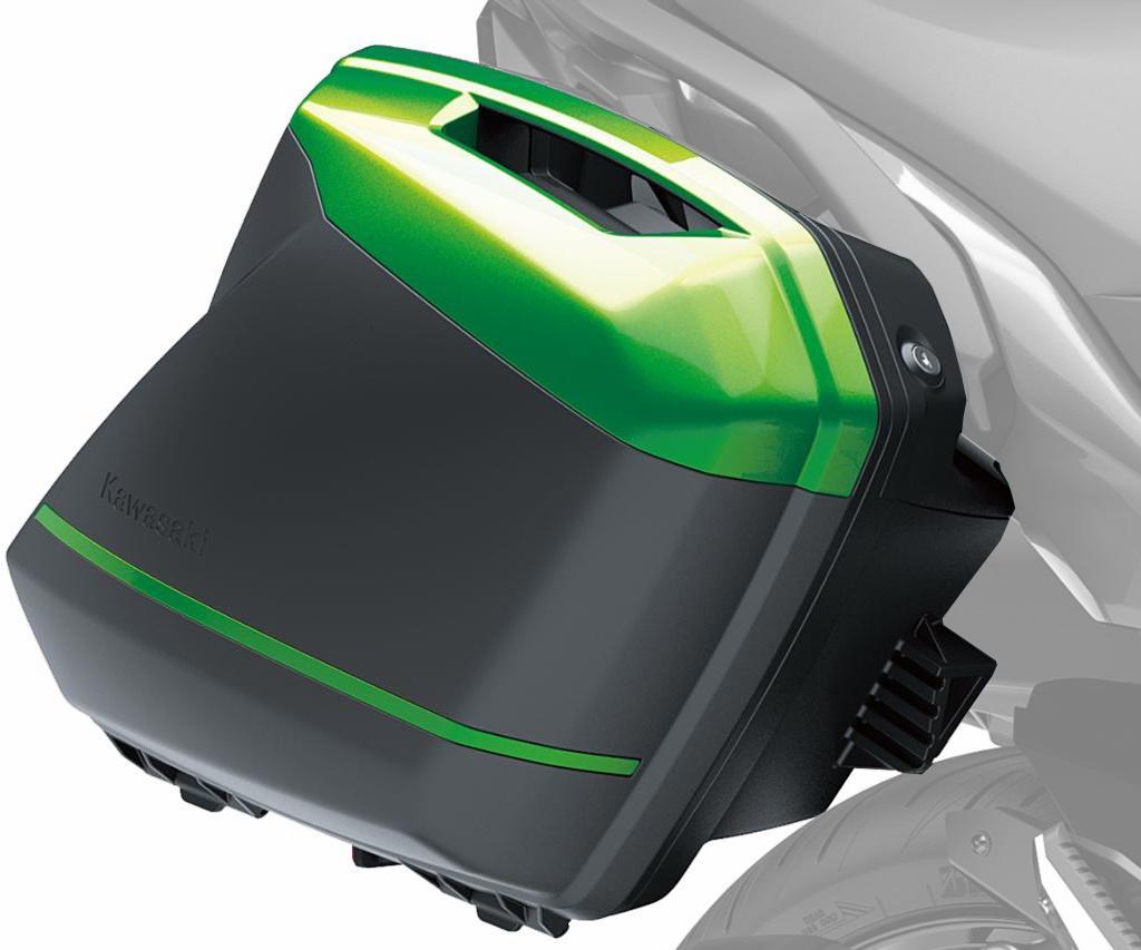 Case covers set for side cases 28L Original Kawasaki