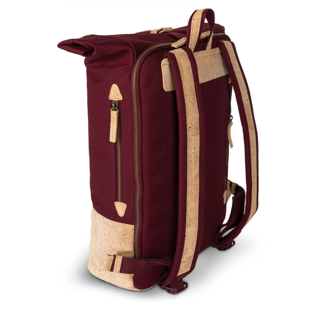 Backpack Sperling VESPA Rider Night "SIP Edition" - wine red / cork