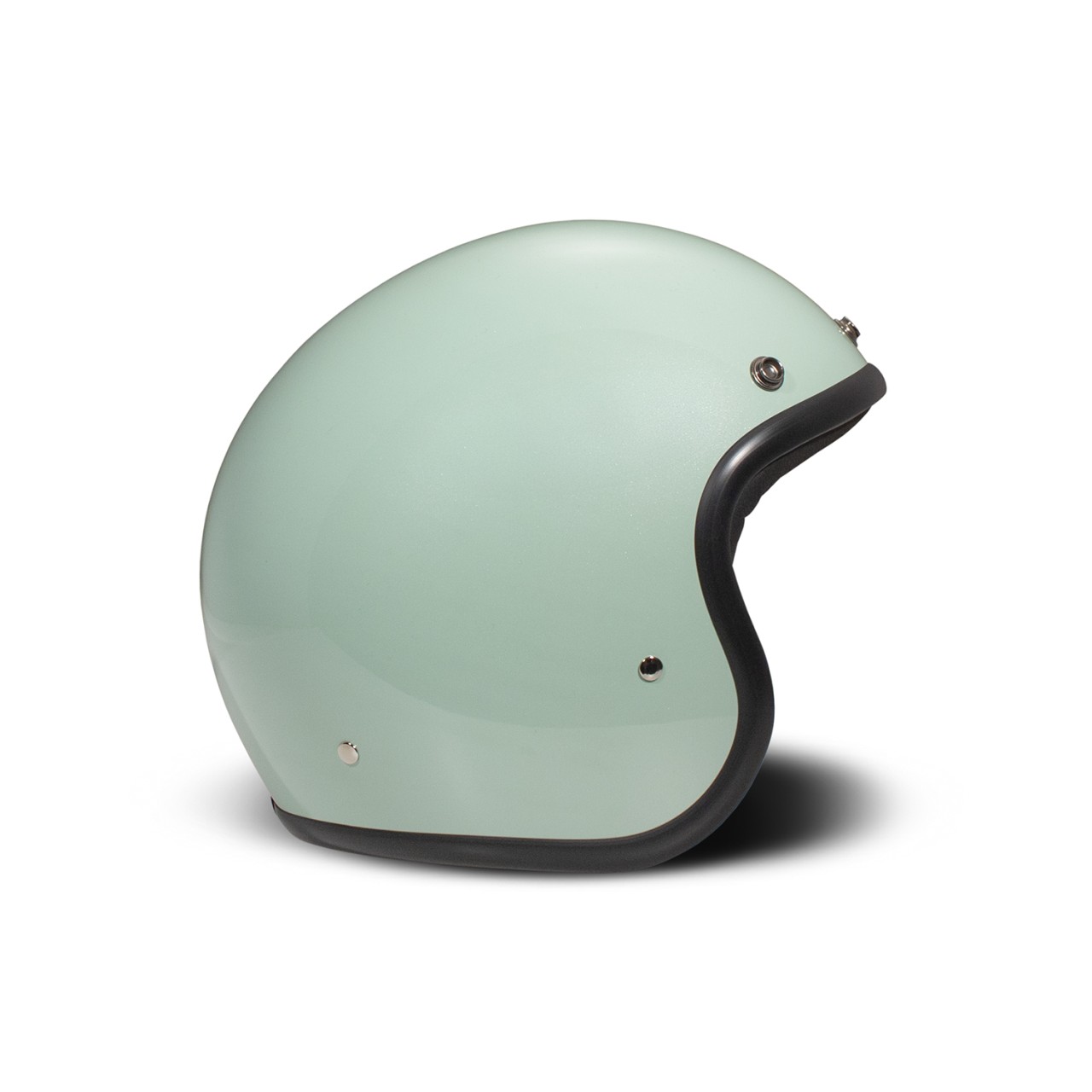 DMD jet helmet Retro, mint, glossy, Lattementa, fiberglass, ECE 22.06