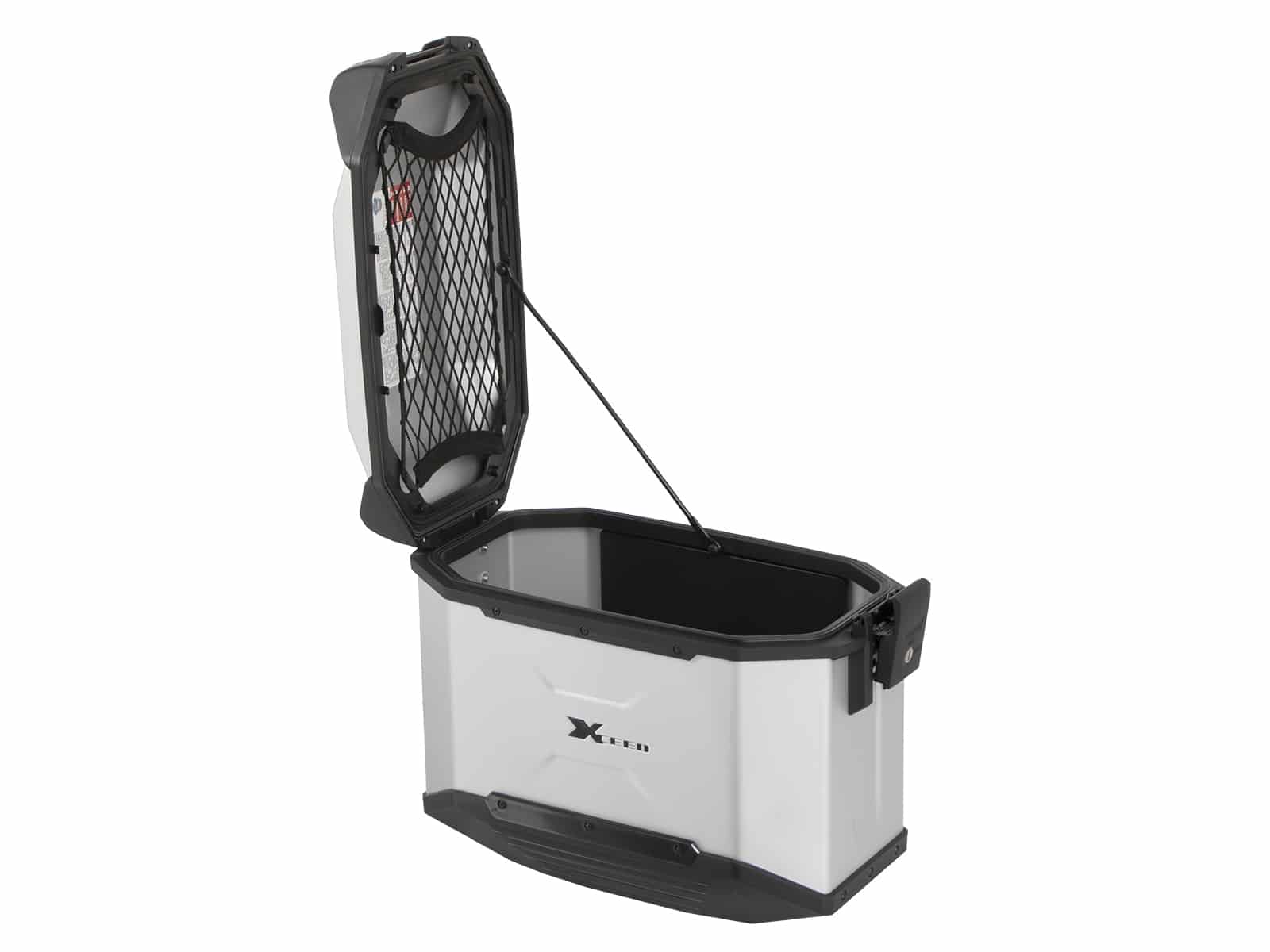 Xceed side case 38 ltr. silver Hepco & Becker