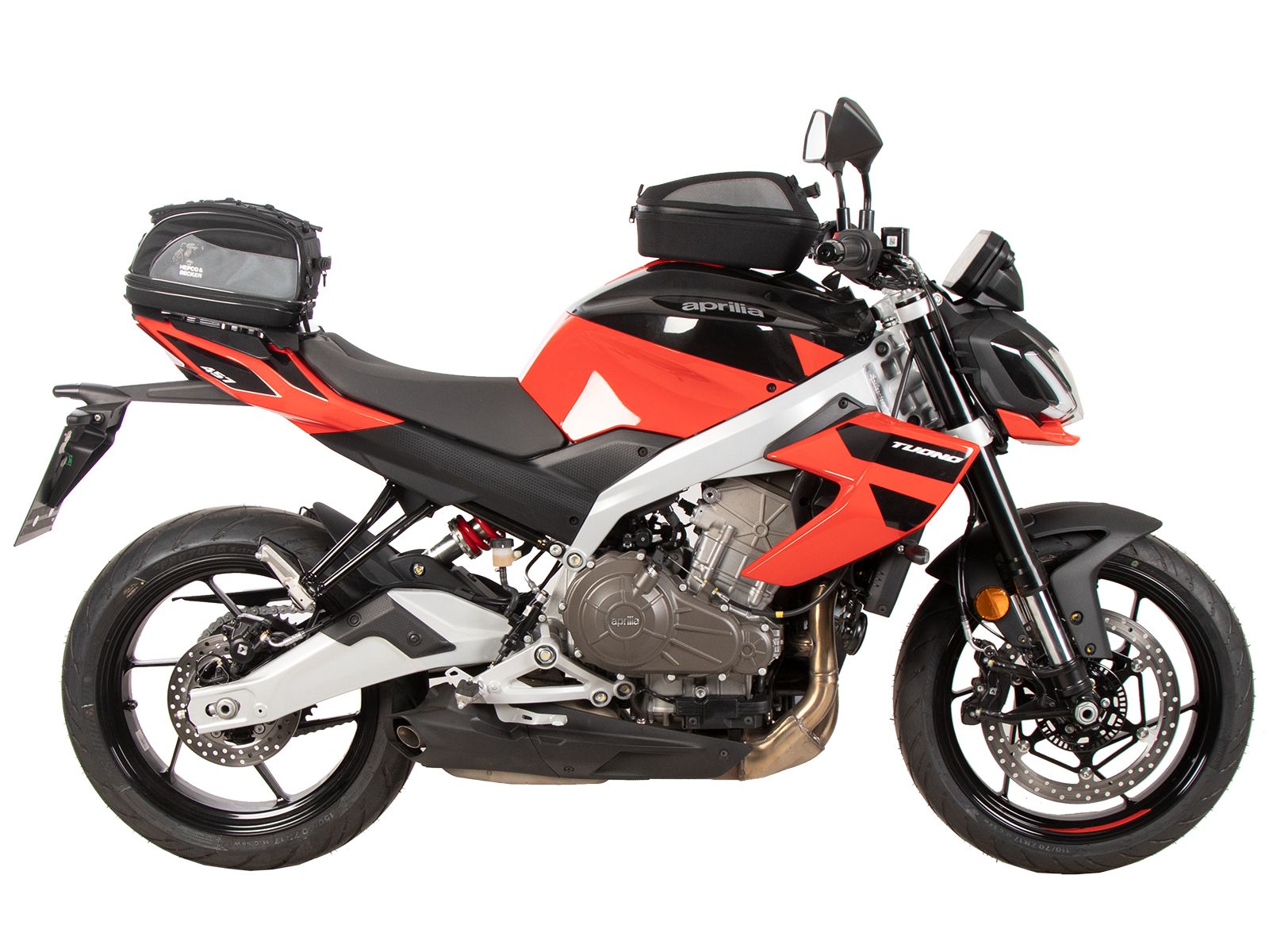 Sport rack fixed black for Aprilia Tuono 457 (25- ) Hepco & Becker