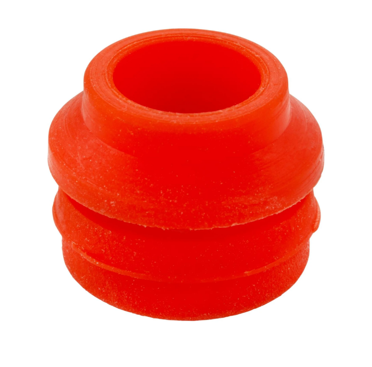 Cover cap for handlebar end weights, orange