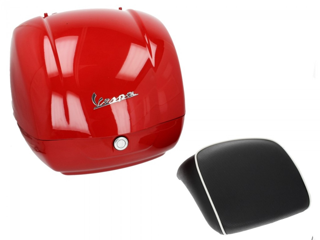 Original top case for Vespa GTS - R7 Red Dragon Passione 894 36L My 19
