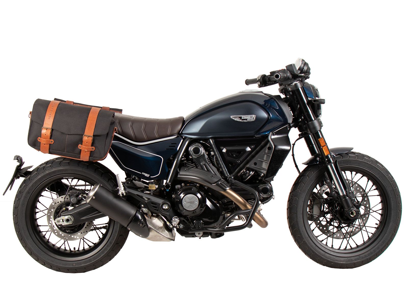 C-Bow side carrier black for Ducati Scrambler 800 Nightshift /Full Throttle (23-) Hepco & Becker