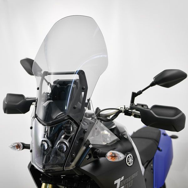 Extra-high windshield smoke gray for Yamaha Ténéré 700 (19-24)