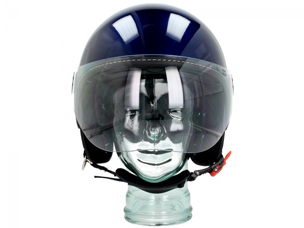 Vespa jet helmet Visor 3.0 blue energia