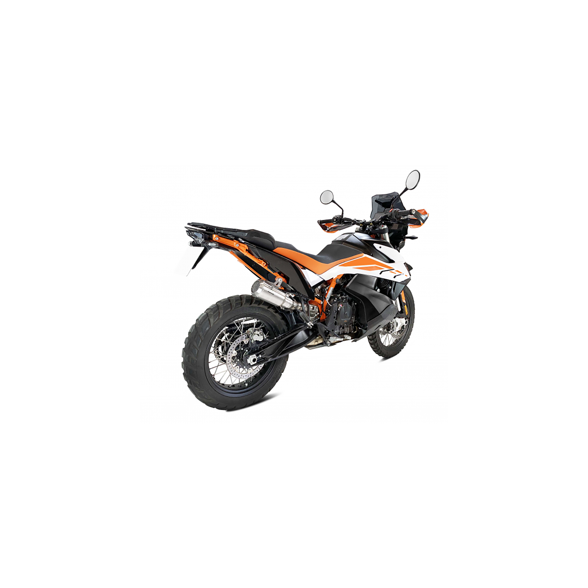 IXRACE MK2 muffler KTM 790 /890 Adventure, stainless steel, E-approved, Euro4+5