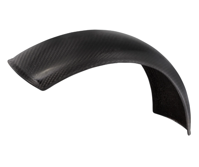 Mudguard Garelli EVO II without bracket, universal for Vespa PX 80-200cc, carbon clear