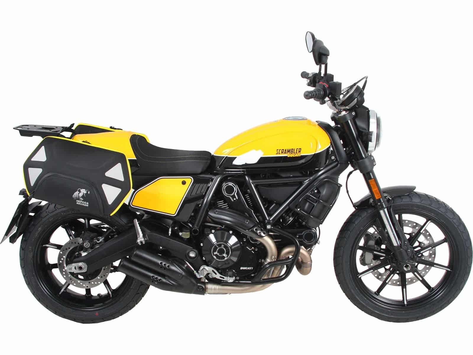 C-Bow side carrier black for Ducati Scrambler 800 (19-22) Hepco & Becker