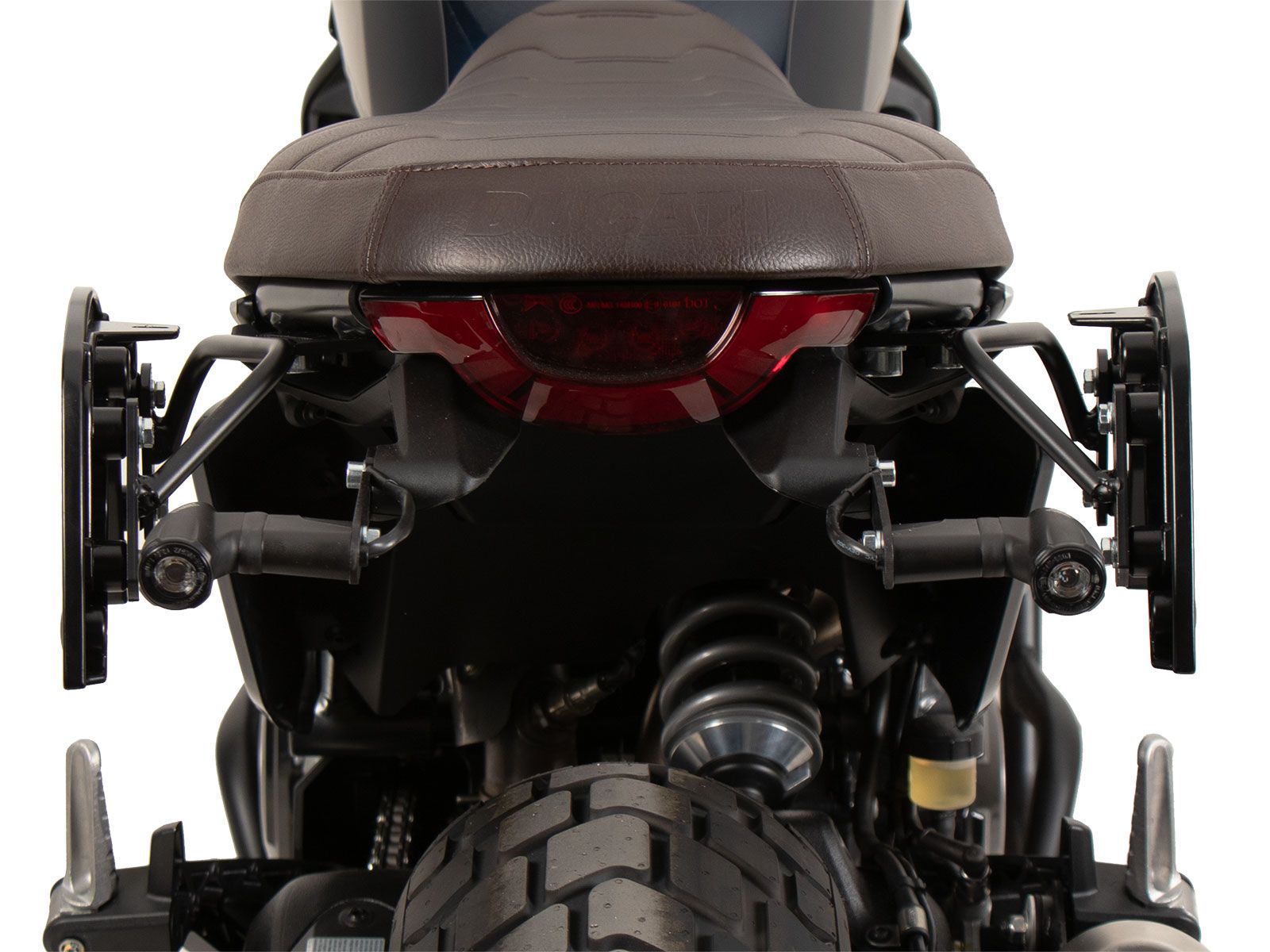 C-Bow side carrier black for Ducati Scrambler 800 Nightshift /Full Throttle (23-) Hepco & Becker