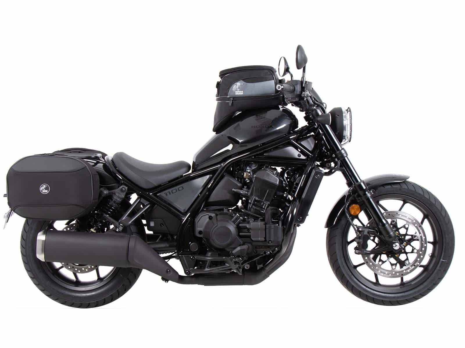 C-Bow side carrier black for Honda CMX 1100 Rebel /DCT /SE (25-) Hepco & Becker