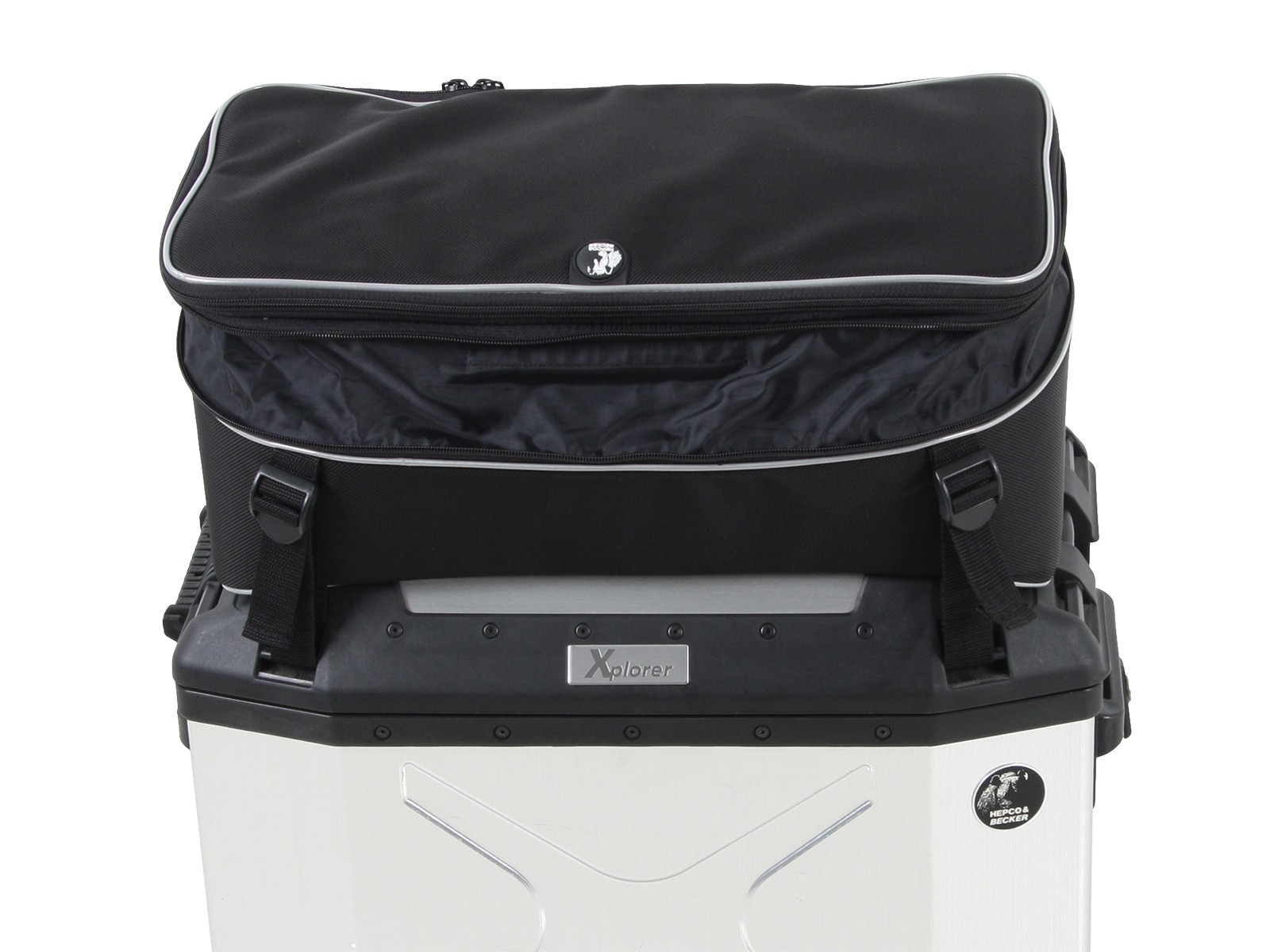 Top pocket for side case Xplorer 40 lid (12-19L) Hepco & Becker