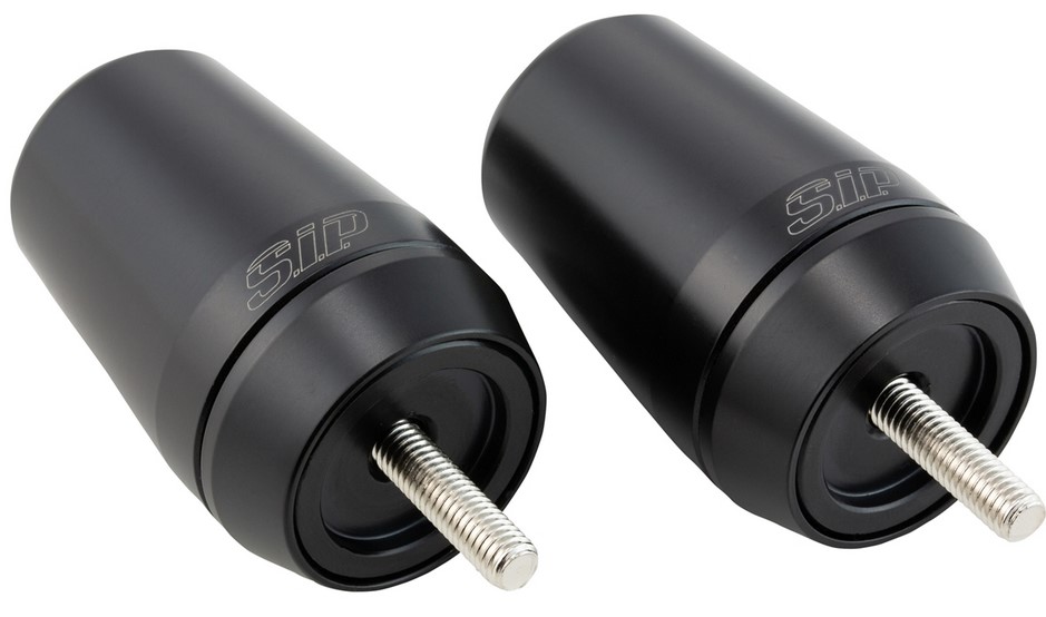 Handlebar end weights for Vespa GTS/GTS Super/GTV/GT 60/GT/GT L 125-300ccm, black matt