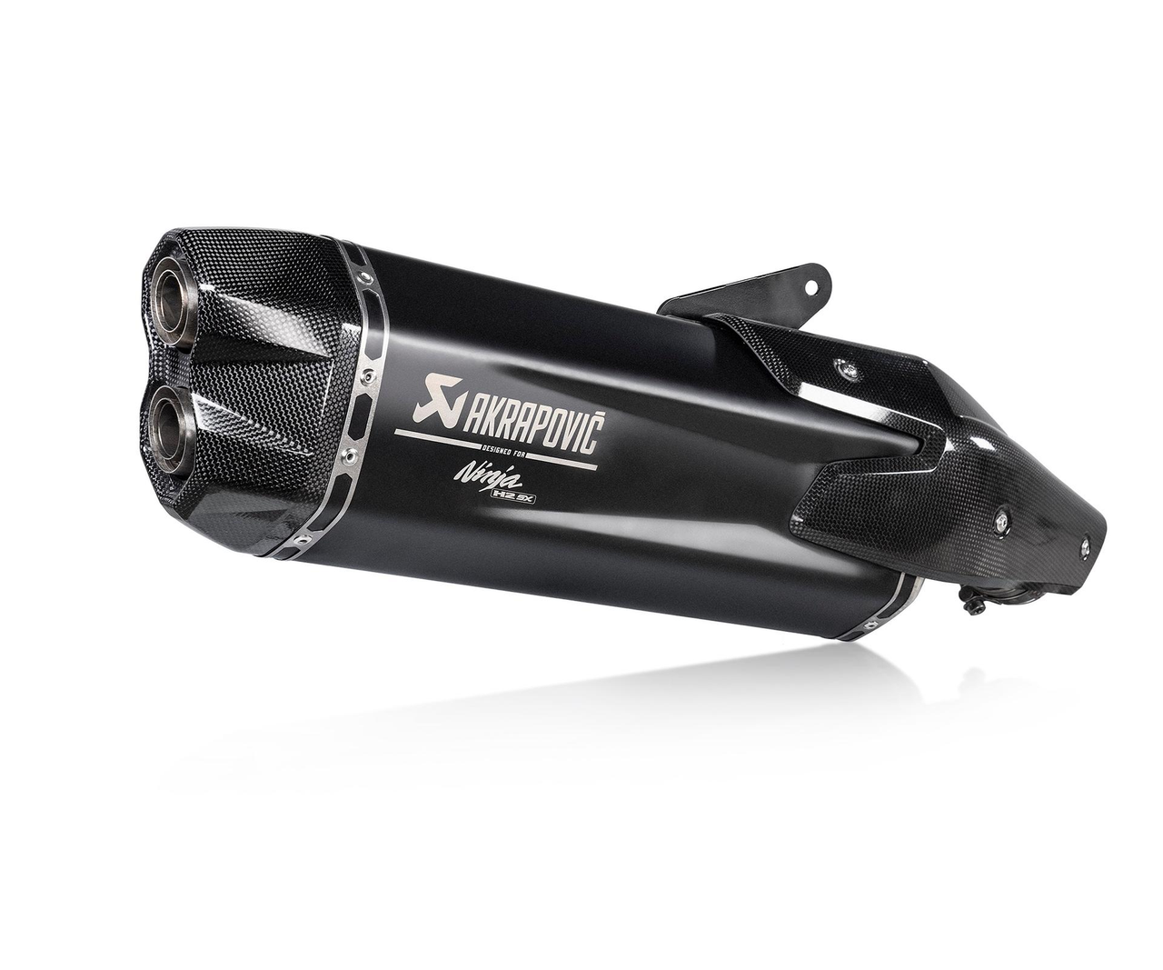 Akrapovic titanium sports exhaust for Kawasaki Ninja H2 SX /SE (22-)
