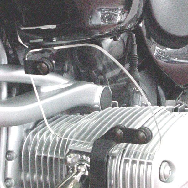 Leg protectors for BMW R 1150 R /Rockster(99-06), pair, light smoke