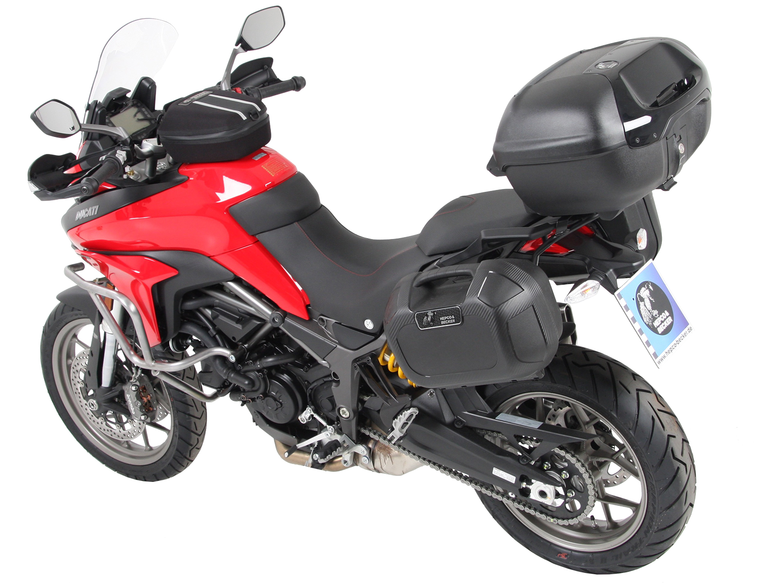Basic tank ring incl. tank bag closure unit for Ducati Multistrada 950 /S (17-21)