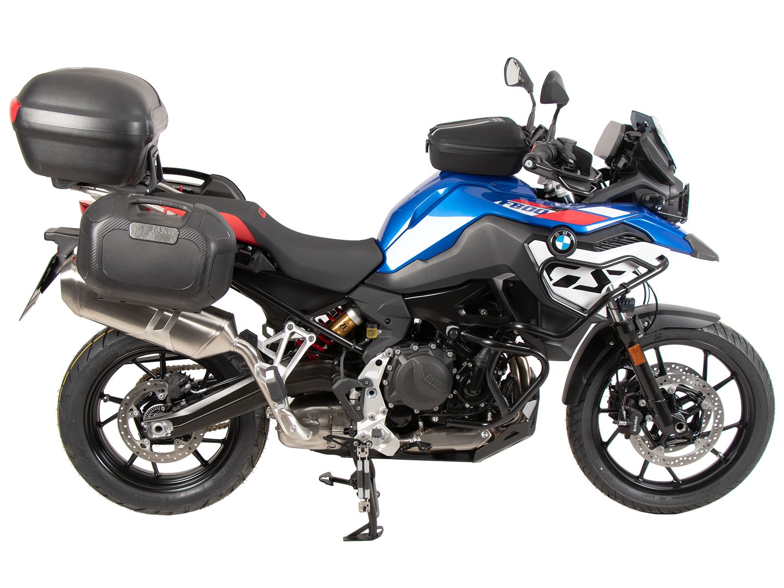 Alurack top case carrier for combination with original stainless steel bridge for BMW F 800 GS (24-)