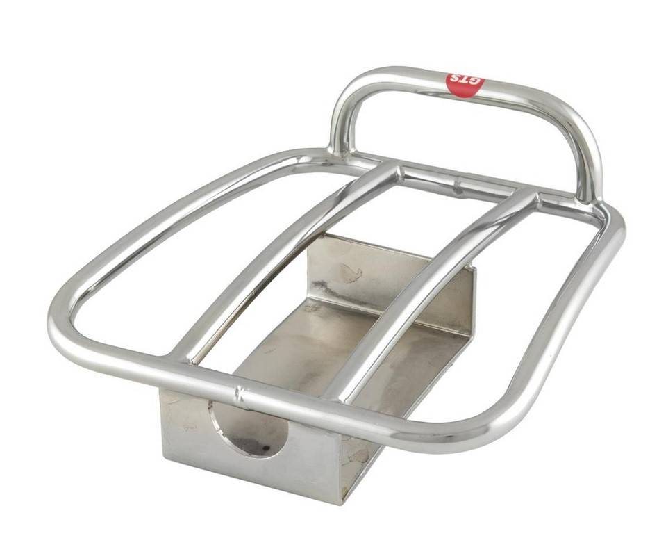 Rear luggage rack 70's for Vespa GTS/GTV/GT 125-300cc 4T LC, chrome