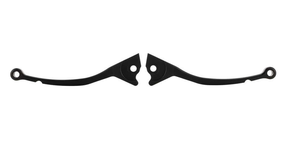 Sport lever set brake ZELIONI for Vespa, right and left, black matt